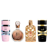 PROMOÇÃO COMPRE 1 LEVE 4 - Lattafa Yara, Fakhar, Royal Amber e Lattafa Asad  - 50ml Cada