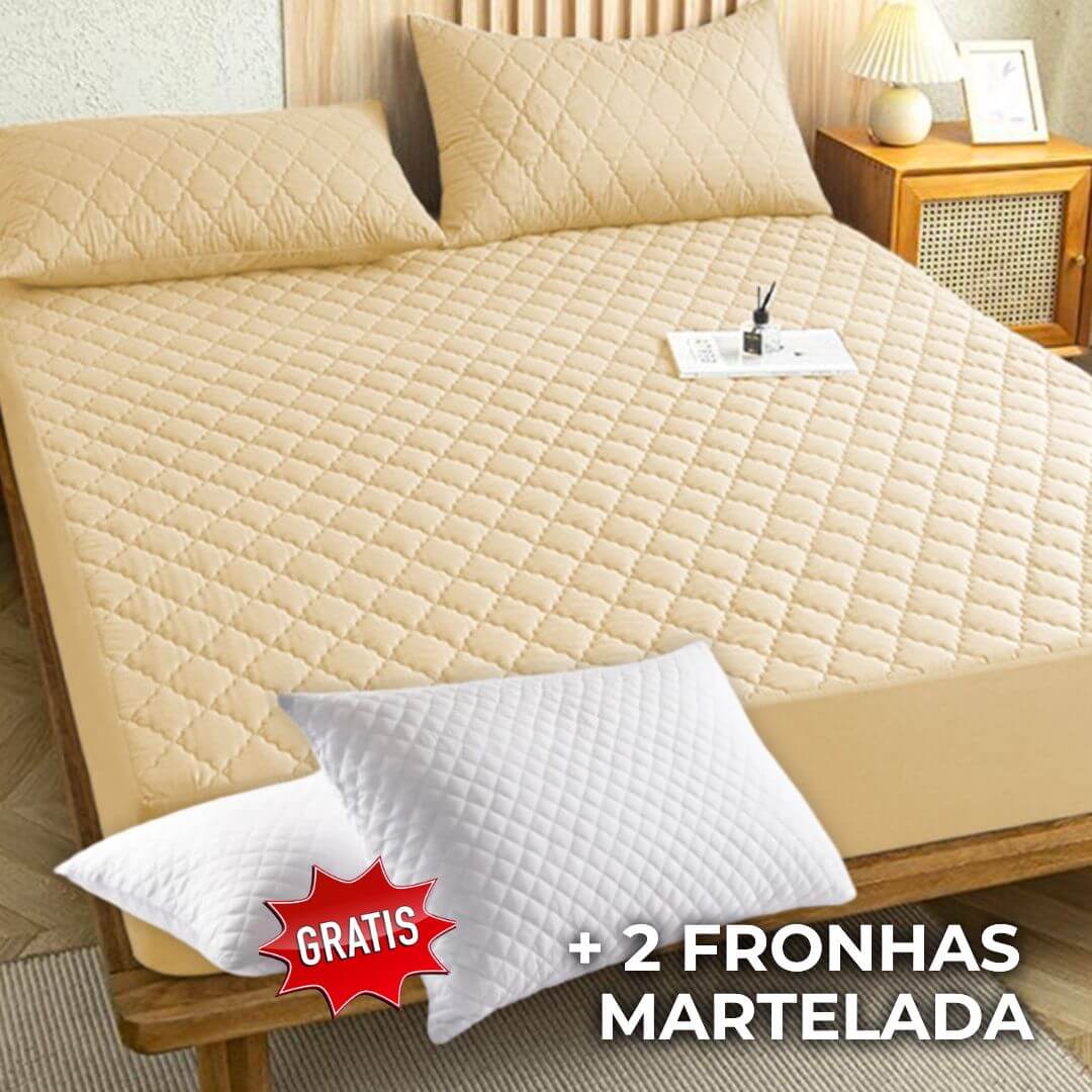 [PROMOÇÃO COMPRE 1 E LEVE 3] Kit Completo de Cama Impermeável™ 3.0 - Super Confortável!