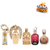 PROMOÇÃO COMPRE 1 LEVE 5 - Lattafa Sehr, Afeef, Royal Amber, Sabah Al Ward e Lattafa Fakhar - Queima de Estoque - 100ml Cada