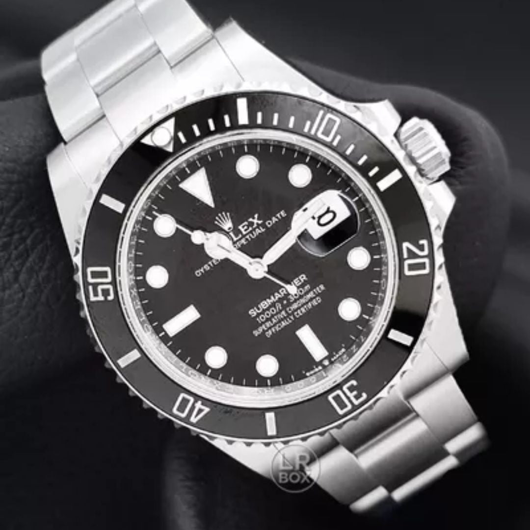 Rolex Submariner Date™ 41mm | Safira Resistente a Arranhões + Brindes Exclusivos 🎁